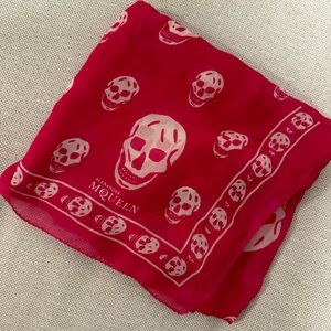 Alexander McQueen silk scarf